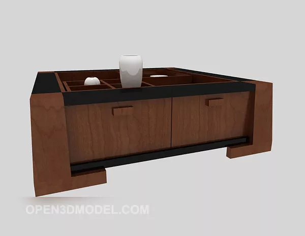 Jerrycan Storage Accessories 3d model