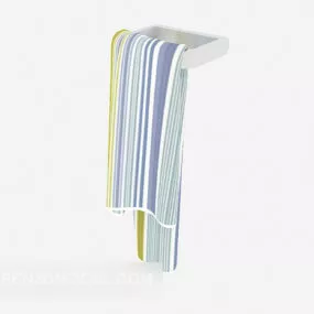 Striped Towel 3d model