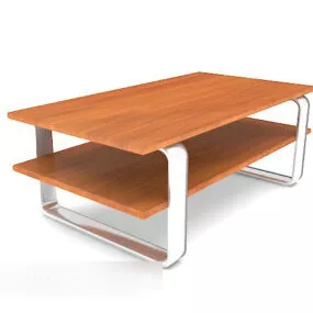 Stylish Generous Coffee Table 3d model