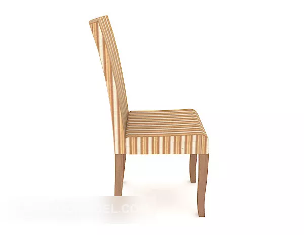 Stylish Generous Dining Chair 3d model Stylish Generous Dining Chair 3d model
