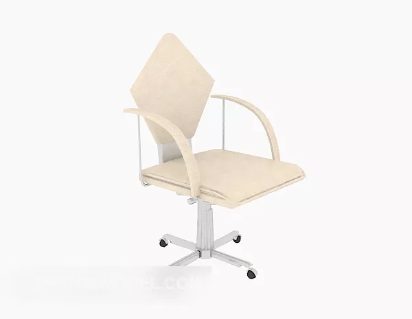 Stylish Generous Office Chair 3d model Stylish Generous Office Chair 3d model