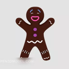 Sugar Man Toy 3d model