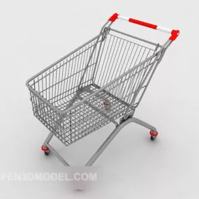 Supermarket Shopping Cart 3d model