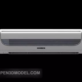 Suspended White Air Conditioning Unit 3d model