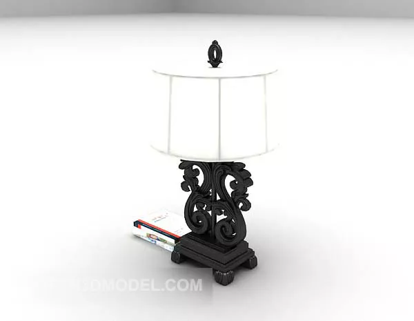 Table Lamp Classic Furniture 3d model Table Lamp Classic Furniture 3d model