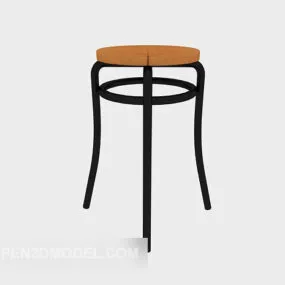 Table Stool Simple Style 3d model