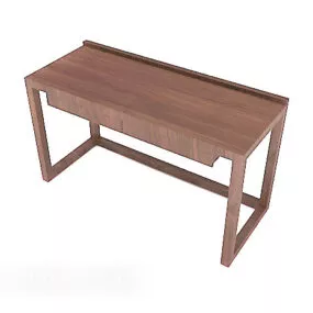 Teaching Desk Wooden 3d model