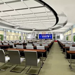 Telecom Conference Room 3d model