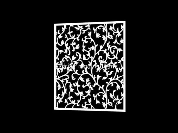 Chinese Antique Screen For Radiator 3d model