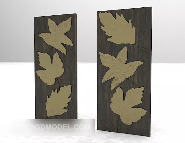 Thai Hanging Painting 3d model Thai Hanging Painting 3d model
