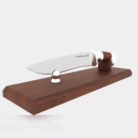 Knife Figurine Showcase 3d model