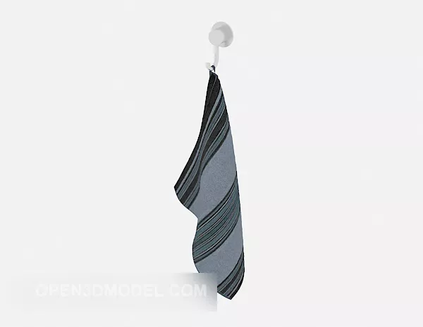 Towel Hook 3d model Towel Hook 3d model