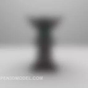 Asian Small Ancient Tower 3d model
