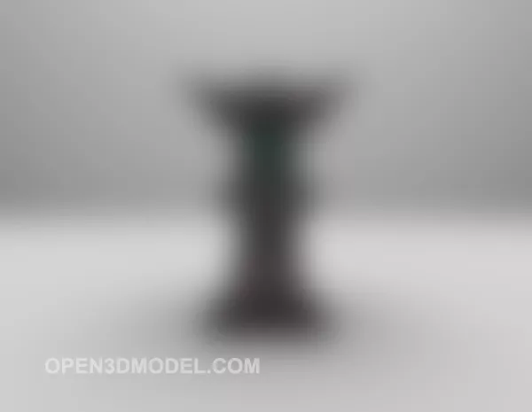 Asian Small Ancient Tower 3d model Asian Small Ancient Tower 3d model