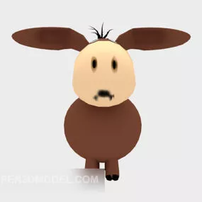 Rabbit Stuffed Toys 3d model