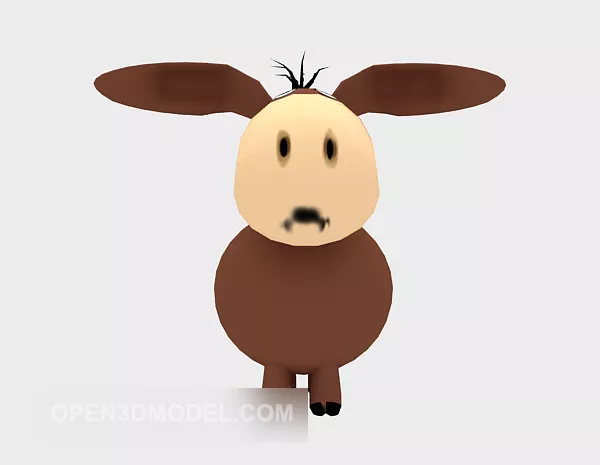 Rabbit Stuffed Toys 3d model Rabbit Stuffed Toys 3d model
