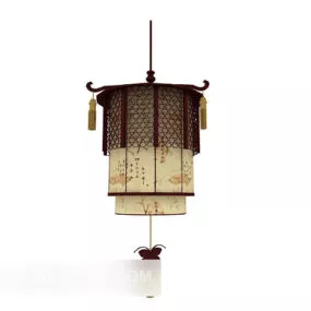 Traditional Chinese Chandelier 3d model