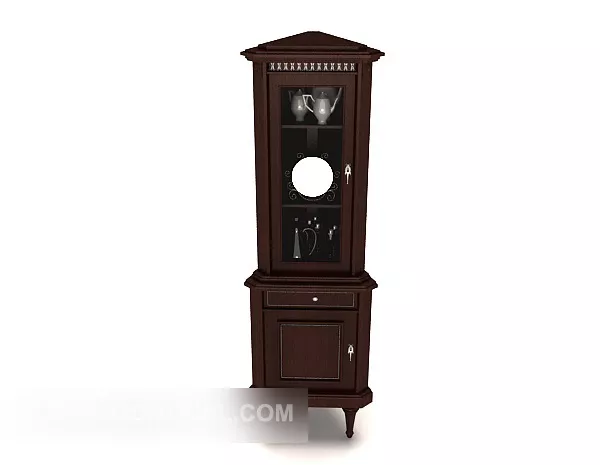 Product Showcase Cabinet For Market 3d model