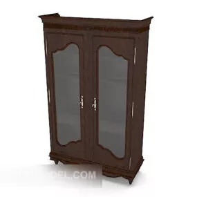 Traditional European Wardrobe 3d model