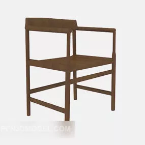 Traditional Armchair 3d model
