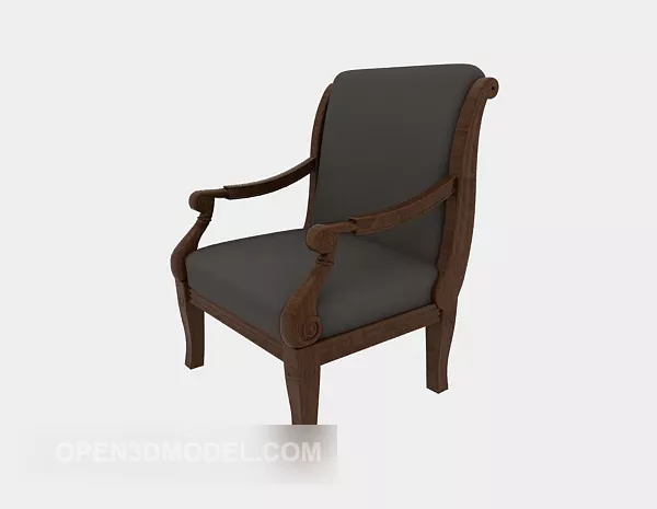 Comfortable Lounge Chair 3d model