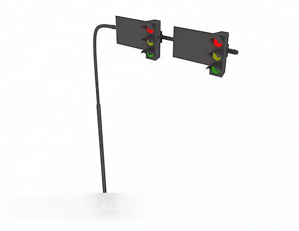 Street Traffic Light 3d model Street Traffic Light 3d model