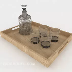 Transparent Glass Glass 3d model