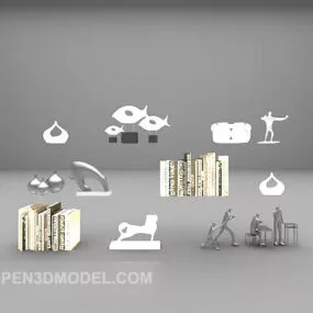Trinkets Decoration 3d model
