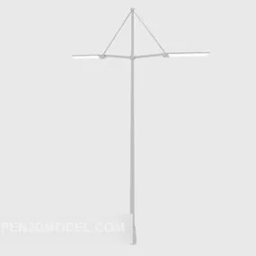 Two-way Streetlight 3d model