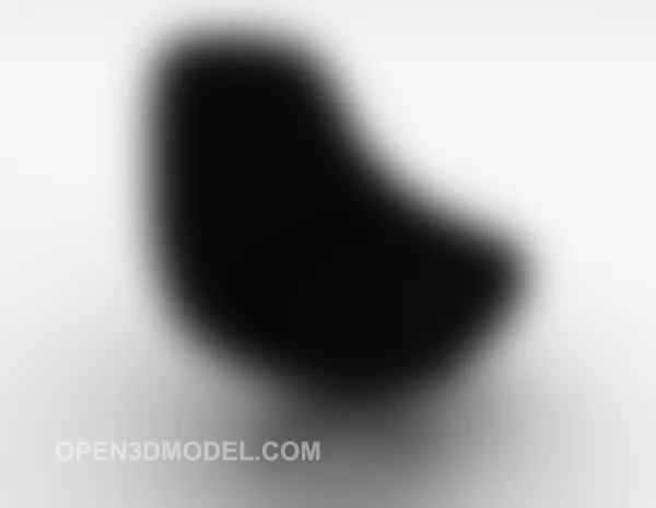 U-chair Furniture 3d model U-chair Furniture 3d model