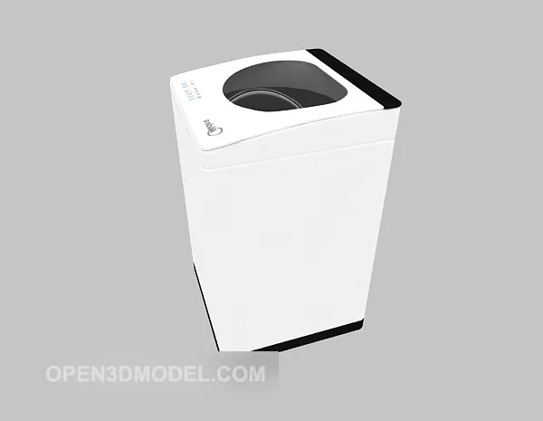 Siemens Washing Machine With Lcd Control 3d model