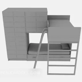 Up And Down Bed 3d model