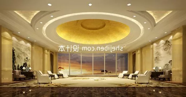 Vip Reception Hall Room 3d model Vip Reception Hall Room 3d model