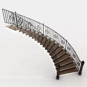 Villa Room Staircase 3d model