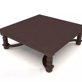 Vintage Dwarf Coffee Table 3d model