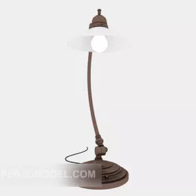 Vintage Brown Table Lamp 3d model