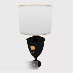 Vintage Study Desk Lamp 3d model