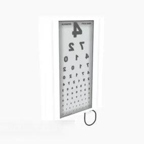 Vision Detection Table 3d model