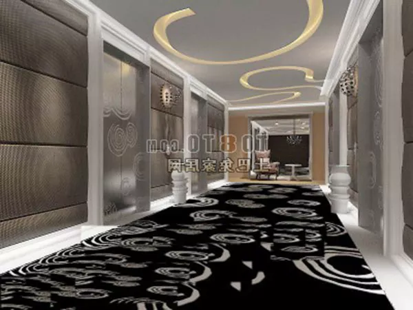Walkway Hall Interior 3d model Walkway Hall Interior 3d model