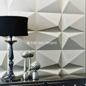 Wall Polygon Decor 3d model