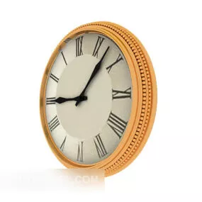 Wall Alarm Clock 3d model