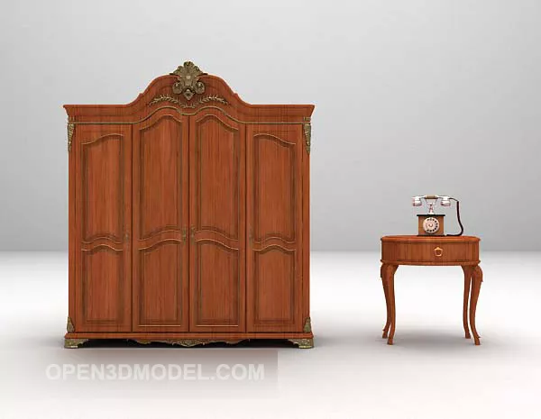 Modern Wardrobe Modex 3d model