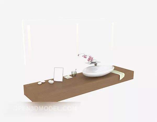 Library Book Rack 3d model