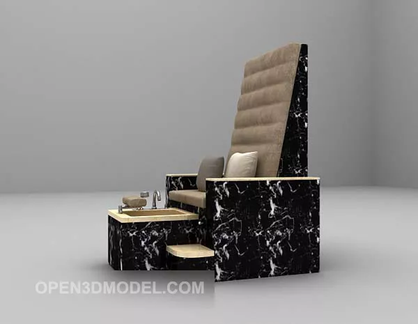 Washfoot Relax Massage Furniture 3d model Washfoot Relax Massage Furniture 3d model