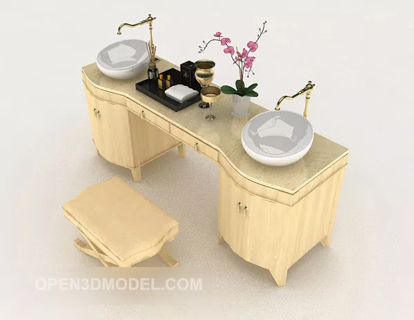 Washtable 3d model Washtable 3d model