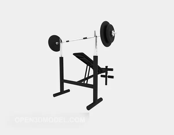 Weightlifting Sports Equipment 3d model Weightlifting Sports Equipment 3d model