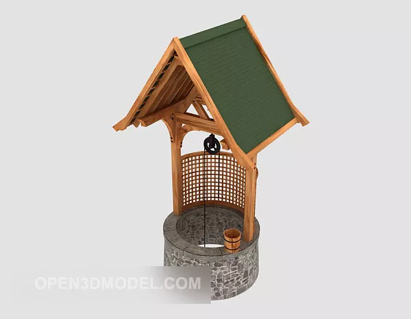 Tower Building Destroyed 3d model