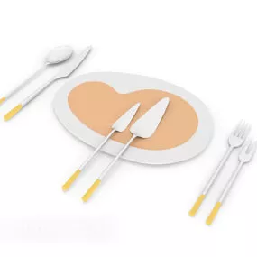 Western Meal Tool 3d model