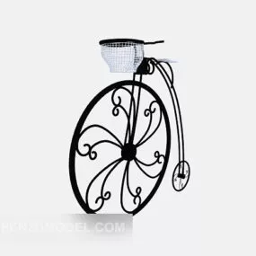 Wheel Creative Decoration 3d model