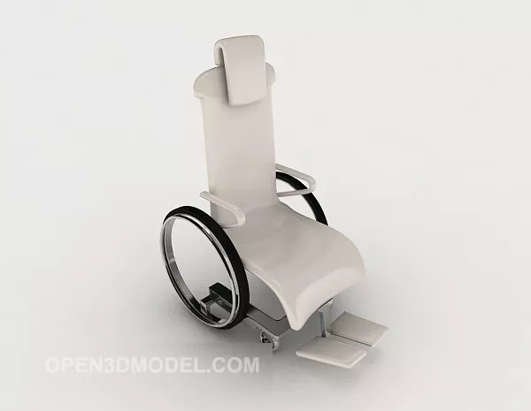 Standard Wheelchair 3d model